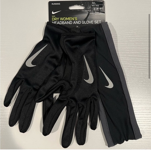 Nike Dry Headband and Glove Set NWT - Picture 2 of 12